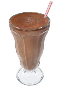 chocolate protein shake